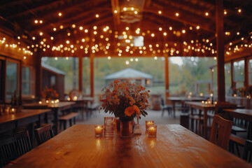 Poster - Wedding Inside A Farmer's Barn