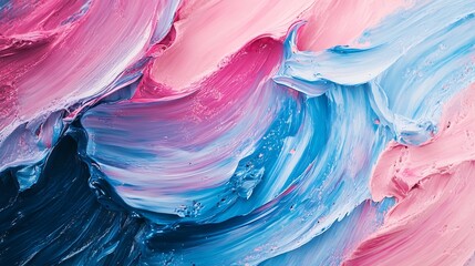Leinwandbilder - Abstract art backgrounds Handpainted background Acrylic painting on canvasTexture fluid acryl Fragment of artwork Brushstrokes of paint : Generative AI