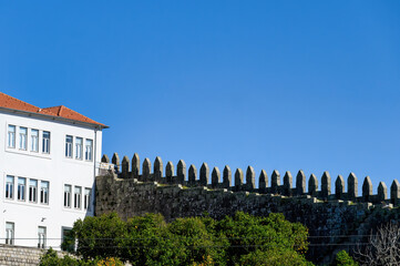 Poster - Fortified medieval wall in Porto, Portugal