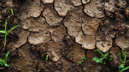 texture of soil in dry season