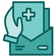 Wall Mural - Medical Report Icon