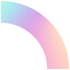 Sticker - Colorful gradient element