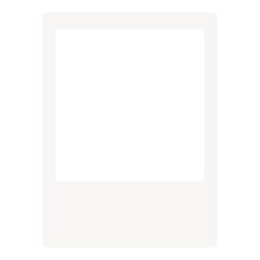 Poster - Simple png instant photo frame, transparent design