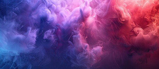 Canvas Print - background of vibrant smoke with empty copy space