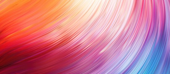 Canvas Print - Light abstract gradient background with motion blur Colorful lines create a textured wallpaper. Copy space image. Place for adding text and design