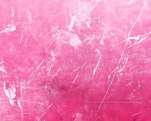 Canvas Print - pink scratched background