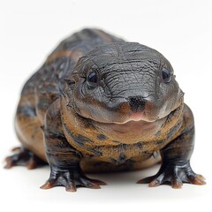 Poster - Close-up Portrait of a Caecilian Amphibian