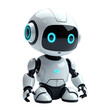 © Pixel Focus AI - Cute Mini ai robot isolated on transparent background