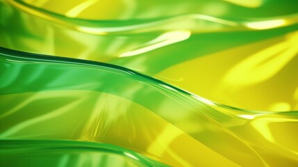 Canvas Print - Background of amorphic natural Abstract glass, light green colors. Neural network ai generated art