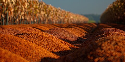 close up of rice