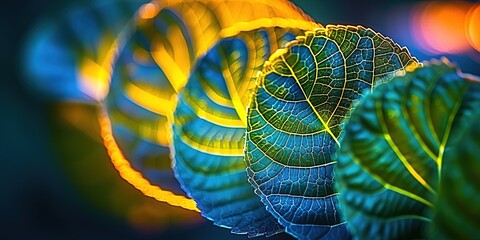 Canvas Print - strand on a blue background