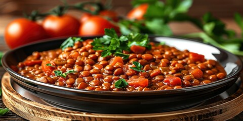 Poster - beans in a bowl