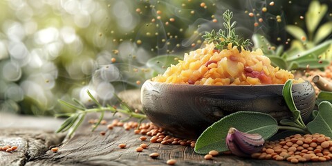 Wall Mural - mushrooms in a pan