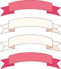 dynamic ribbon graphics illustration with bold colors and intricate patterns perfect for eye-catchin