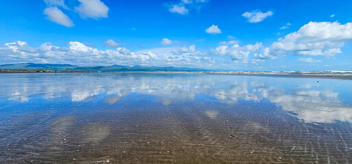 lake and blue sky