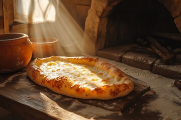 Traditional Khachapuri