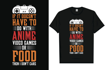 Sticker - Best gaming typography tshirt design