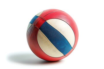 Wall Mural - Volleyball isolated on white background