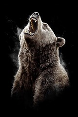 portrait of a bear