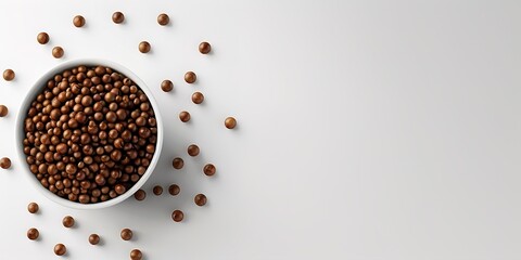 Poster - coffee beans in a cup