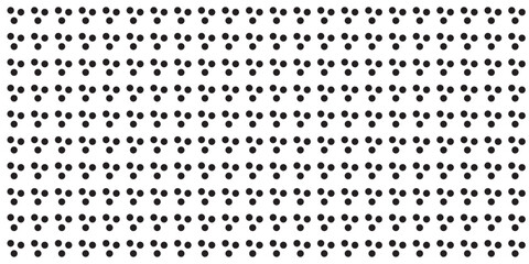 Poster - polka dots pattern template background