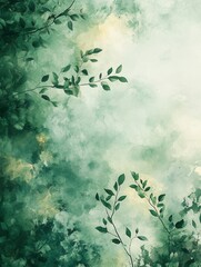 Wall Mural - background with a tree
