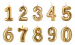 © Vika art - Birthday number candles isolated on transparent background.