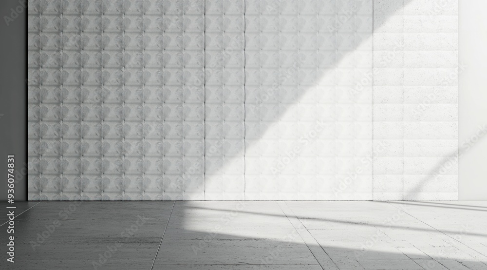 bright business contemporary gallery step virtual background empty ...