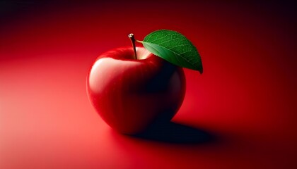 Poster - red apple