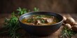 © DEER FLUFFY - A deliciously simple broth featuring foraged herbs as the star ingredient.