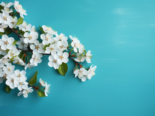 Poster - Eyecatching Realistic background for spring season