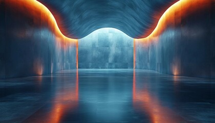 Wall Mural - Professional Business Presentation Backdrop with a Sophisticated and Elegant Design