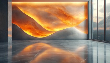 Wall Mural - Professional Business Presentation Backdrop with a Sophisticated and Elegant Design