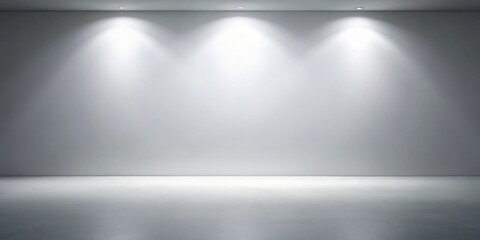 Suelo y pared blancos con iluminaci?n puntual y sombras, degradado a negro, white, wall, floor, lighting, shadows