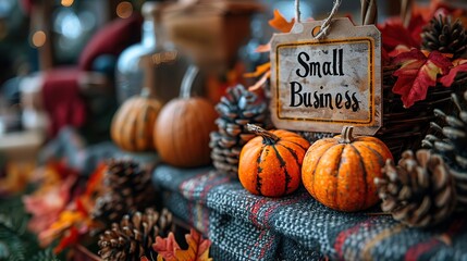 Small Business Fall Decor