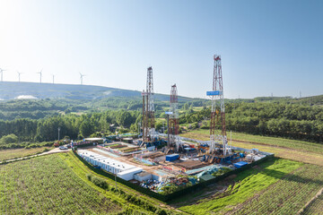 view of oil well