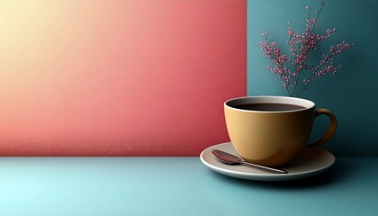 Wall Mural - Modern Website Layout Background with a Professional and Clean Design