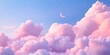 © Going Place - Cosmic scene with fluffy pink clouds, twinkling stars, and a glowing moon, creating a dreamy and celestial atmosphere