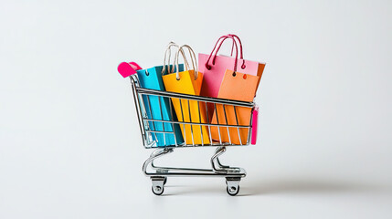 Wall Mural - graphic resource for shopping and eCommerce	