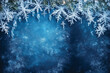 © Zita Stankova - Icy, snowy winter background with copy space available
