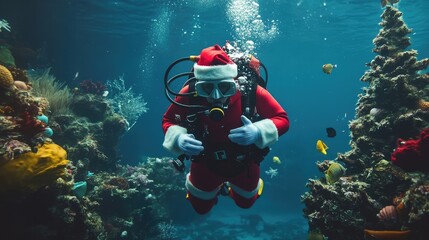 Poster - A Christmas Underwater Adventure
