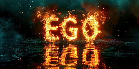 The burning word of the Ego