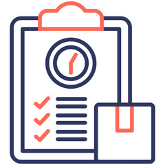 Sticker - Schedule Icon