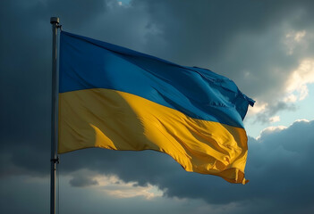 Wall Mural - Flag of Ukraine