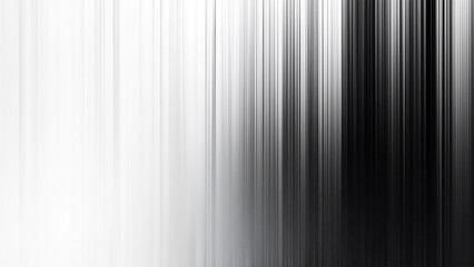 Wall Mural - Blurred shadow overlay on a white background, with vertical lines of light and dark. An abstract background with soft stripes, in a monochrome, grey palette. 