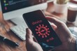 © Milena - Alert on Mobile Screen Regarding Device Safety