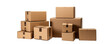 © Uday - Various cardboard boxes for shipping on white background,png