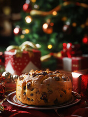 Wall Mural - Christmas Panettone