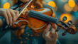 © MistoGraphy - A close-up of a violina??s strings being tuned, symbolizing the fine-tuning of innovative ideas.