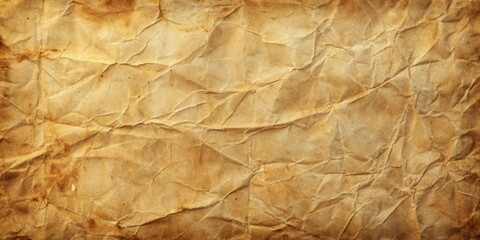 Wall Mural - rustic, worn paper texture with subtle wrinkles and folds, perfect for adding a vintage, distressed 